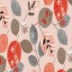 Printed Adhesive Roll Beige black and orange tree leaves SIMBA 8 yard Printed Adhesive Roll Beige black and orange tree leaves SIMBA 8 yard