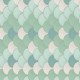 Printed Adhesive Binding Green and Tiffany Decoration SIMBA 8 yard