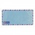 Air Mail Envelopes Blue 10X21 cm 25 Pcs