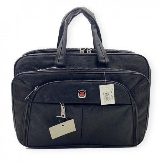 (PC Bag 6 Zipper 16x11 inch Black (M (PC Bag 6 Zipper 16x11 inch Black (M