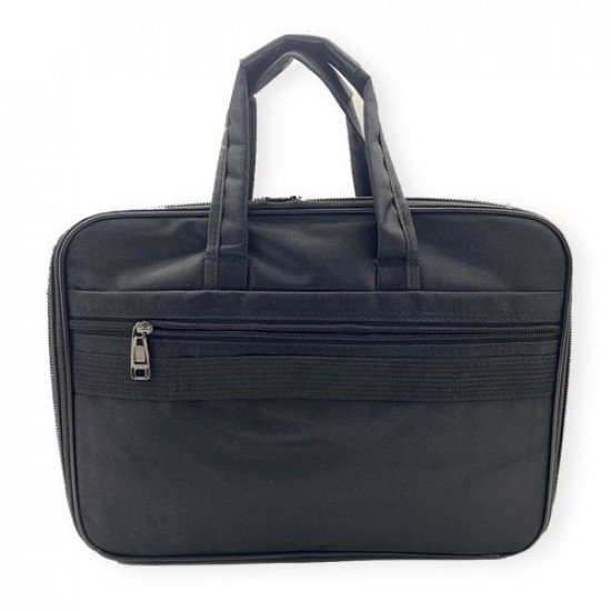 (PC Bag 6 Zipper 16x11 inch Black (M (PC Bag 6 Zipper 16x11 inch Black (M