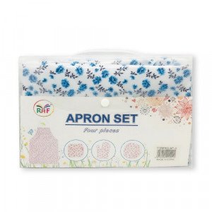 Apron Flower Set 4 Pcs In Bag