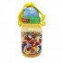 Lion Star Kids' Water Bottle (400ml) – Superman & Batman Transparent Assorted Colors