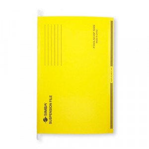 Hanging File SIMBA Foolscap Yellow