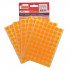 Office Label TANEX Phosphorescent Orange Circles 13 mm Office Label TANEX Phosphorescent Orange Circles 13 mm