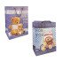 Gift Bag Paper Teddy Bear 45x32x22 cm Blue Jeanstwo Shapes