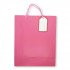 Gift Bag Paper With Ticket 32x26x12 cm Pink Gift Bag Paper With Ticket 32x26x12 cm Pink