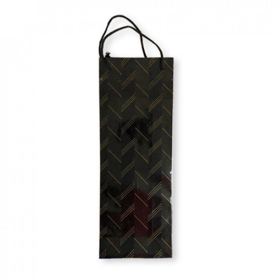 Gift Bag Paper Long Black 37x13.5x8 cm Gift Bag Paper Long Black 37x13.5x8 cm