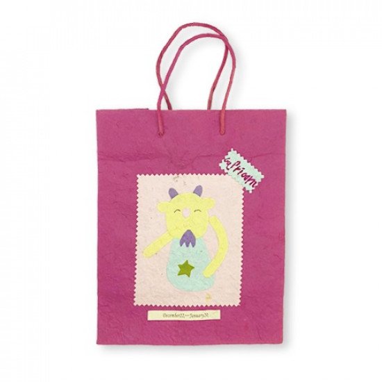 Gift Bag Natural Paper 25x20x11 cm Gift Bag Natural Paper 25x20x11 cm