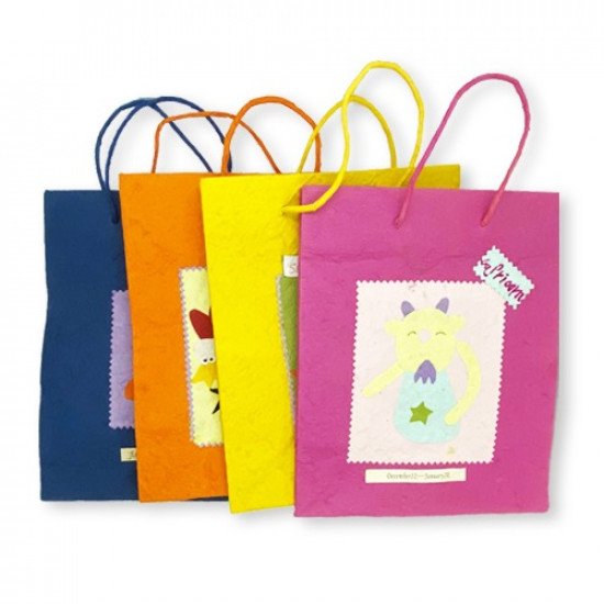 Gift Bag Natural Paper 25x20x11 cm Gift Bag Natural Paper 25x20x11 cm