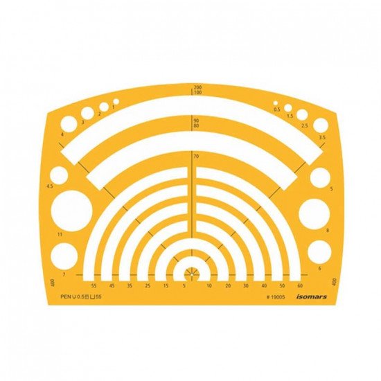 Geometric Dice, Shapes of Arcs and Circles, 19 x 14 cm isomars Geometric Dice, Shapes of Arcs and Circles, 19 x 14 cm isomars