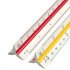 Triangular Scale White Plastic T2 Large Triangular Scale White Plastic T2 Large