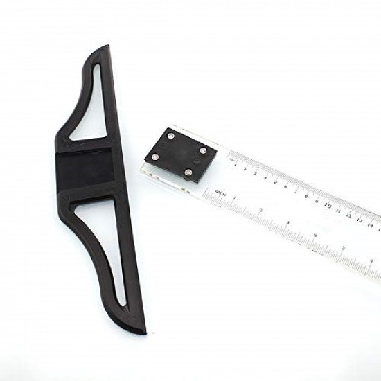T Ruler With Bag ISOMARS Plastic Hard 80 cm T Ruler With Bag ISOMARS Plastic Hard 80 cm