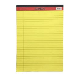 Note book SMS SIMBA 40 Sheets A Yellow