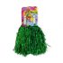 Green colored handle for cheering on teams and at parties.