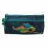  DRAGONS Two Zipper Pencil Case Busquets Green
