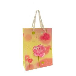 Gift Bag Paper Prominent Rose 45x32x22 cm Yellow