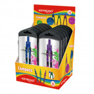 Technical Compass Set of 2 KEYROAD Decorated