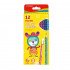  Wooden Colors With Eraser KEYROAD 12 Colors