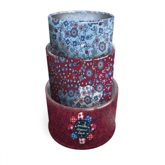 Metal Cup Pens 3 Sizes Burgundy and Navy Roses BUSQUETS Metal Cup Pens 3 Sizes Burgundy and Navy Roses BUSQUETS