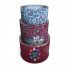 Metal Cup Pens 3 Sizes Burgundy and Navy Roses BUSQUETS Metal Cup Pens 3 Sizes Burgundy and Navy Roses BUSQUETS