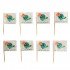  Set of Small Grafts 8 Pieces is Ours, the Saudi National Day, White