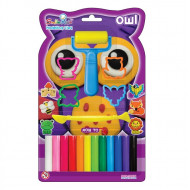Owl Clay With Molds Smile Kids 150 g