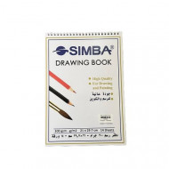 Drawing Book Sketch White Paper A4 SIMBA 14 Sheets 300 g 
