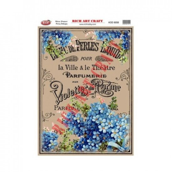 Rice Decoupage Patterns RICH 8058 29×41 cm
