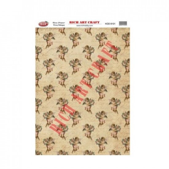 Rice Decoupage Patterns RICH 8101 29×41 cm Rice Decoupage Patterns RICH 8101 29×41 cm