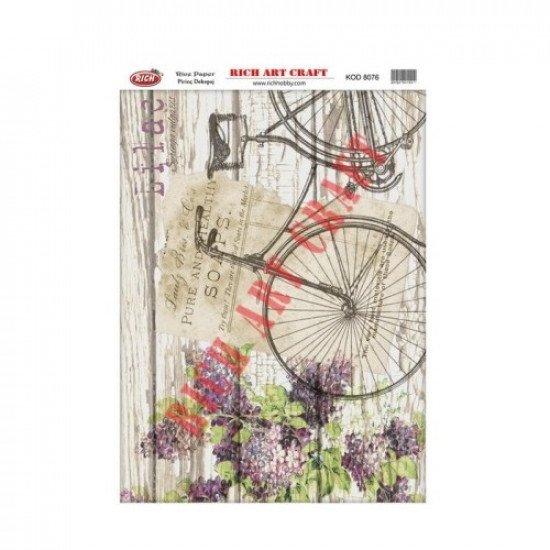 Rice Decoupage Patterns RICH 8076 29×41 cm Rice Decoupage Patterns RICH 8076 29×41 cm