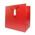 Gift Bag Paper With Ticket 35x35x24 cm Maroon Gift Bag Paper With Ticket 35x35x24 cm Maroon
