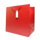Gift Bag Paper With Ticket 35x35x24 cm Maroon Gift Bag Paper With Ticket 35x35x24 cm Maroon