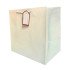 Gift Bag Paper With Ticket 35x35x24 cm white Gift Bag Paper With Ticket 35x35x24 cm white