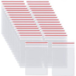 كيس نايلون كبير بقفل ضغط 20×28 سم 100 قطعة