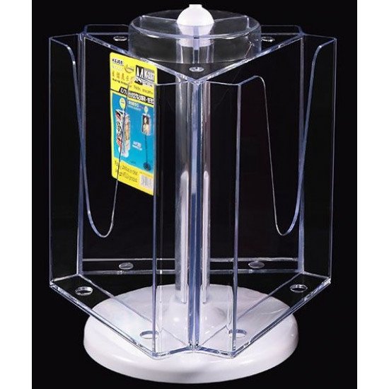 The Base for Displaying Magazines and Papers is Rotating 3 Slots The Base for Displaying Magazines and Papers is Rotating 3 Slots