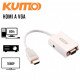HDMI to VGA Converter Cable Kumo HDMI to VGA Converter Cable Kumo