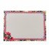 Certificate Paper With Black Decorated Frame And Red Roses 25 Sheets Certificate Paper With Black Decorated Frame And Red Roses 25 Sheets