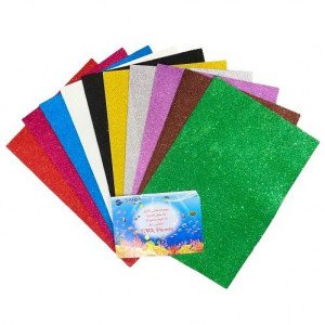 Glitter Sponge Foam SMIBA 10 Colors A3