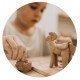 Brown Clay Dough 1000 g SEKIL Brown Clay Dough 1000 g SEKIL