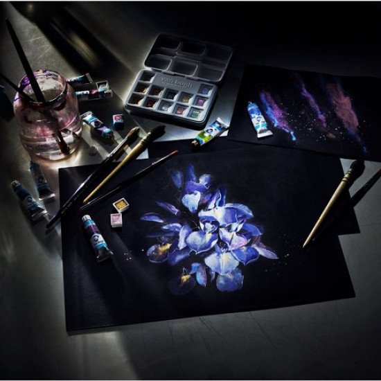 Drawing Book Black Paper Van Gogh A4 TALENS ART CREATION 12 Sheets 360 gm Drawing Book Black Paper Van Gogh A4 TALENS ART CREATION 12 Sheets 360 gm