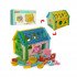 Wooden Children's Toy Digital Shape Disassembly House