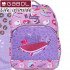 School Backpack Roller Skate Pink And Purple Large Pocket GABOL