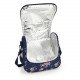 Lunch Bag Flowers Navy Blue GABOL Lunch Bag Flowers Navy Blue GABOL