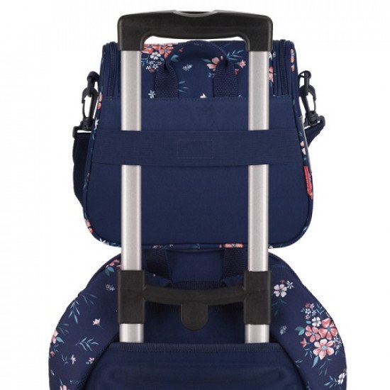 Lunch Bag Flowers Navy Blue GABOL Lunch Bag Flowers Navy Blue GABOL