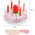 Wooden Children's Toy Princess Cake