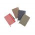 Memo Notebook 14x9 Cm With Rope Lined Leather lozenges Colors
