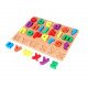 Educational Wooden Children's Toy Small English Letters Puzzle Educational Wooden Children's Toy Small English Letters Puzzle