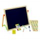 Magnetic Double-Sided Wooden Children's Blackboard With English Letters And Numbers