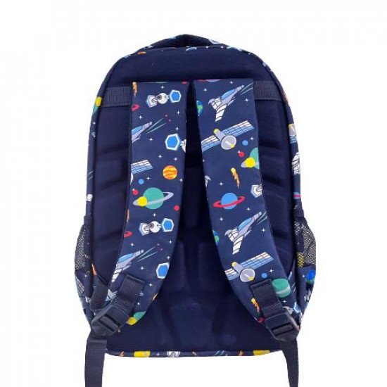 A Set Of School Backpack Pencil Case And Lunch Bag With a Space Theme A Set Of School Backpack Pencil Case And Lunch Bag With a Space Theme